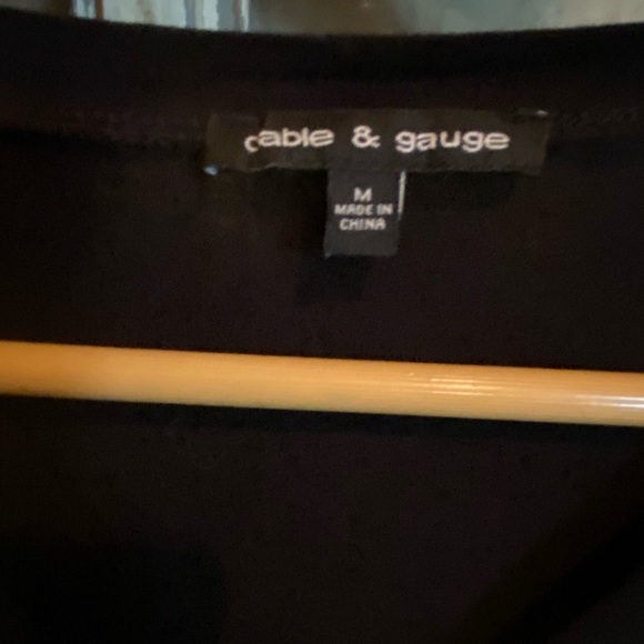 Cable & Gauge Tops Cable Gauge Twist Front Top M Poshmark